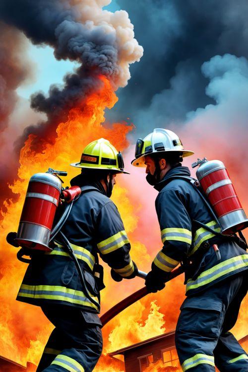 消防员,消防员的无畏与担当