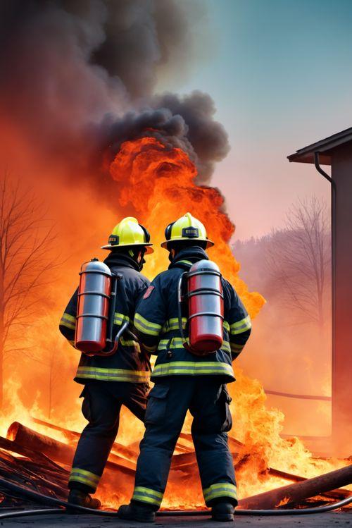 消防员,消防员的无畏与担当